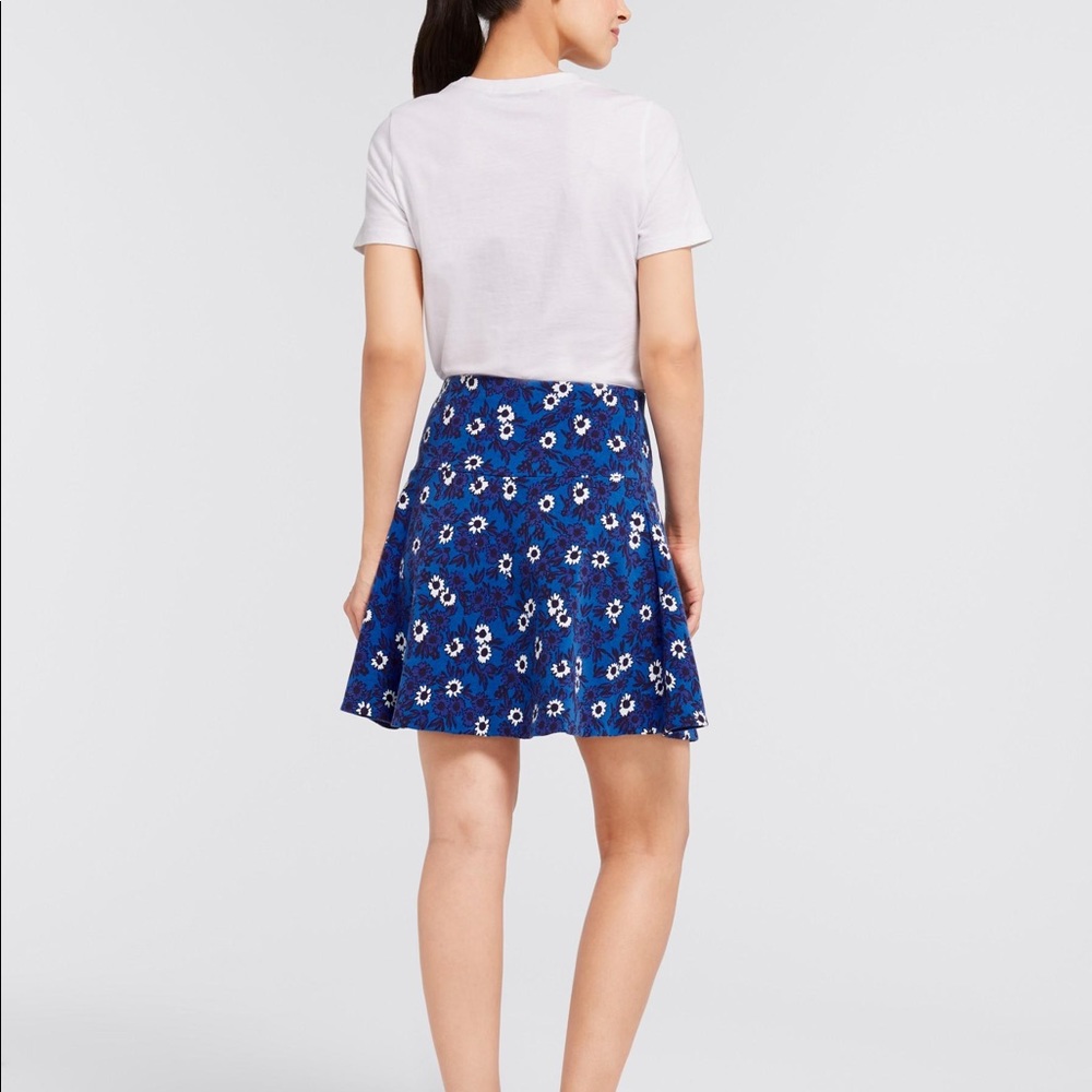 Draper James XL Floral Miniskirt